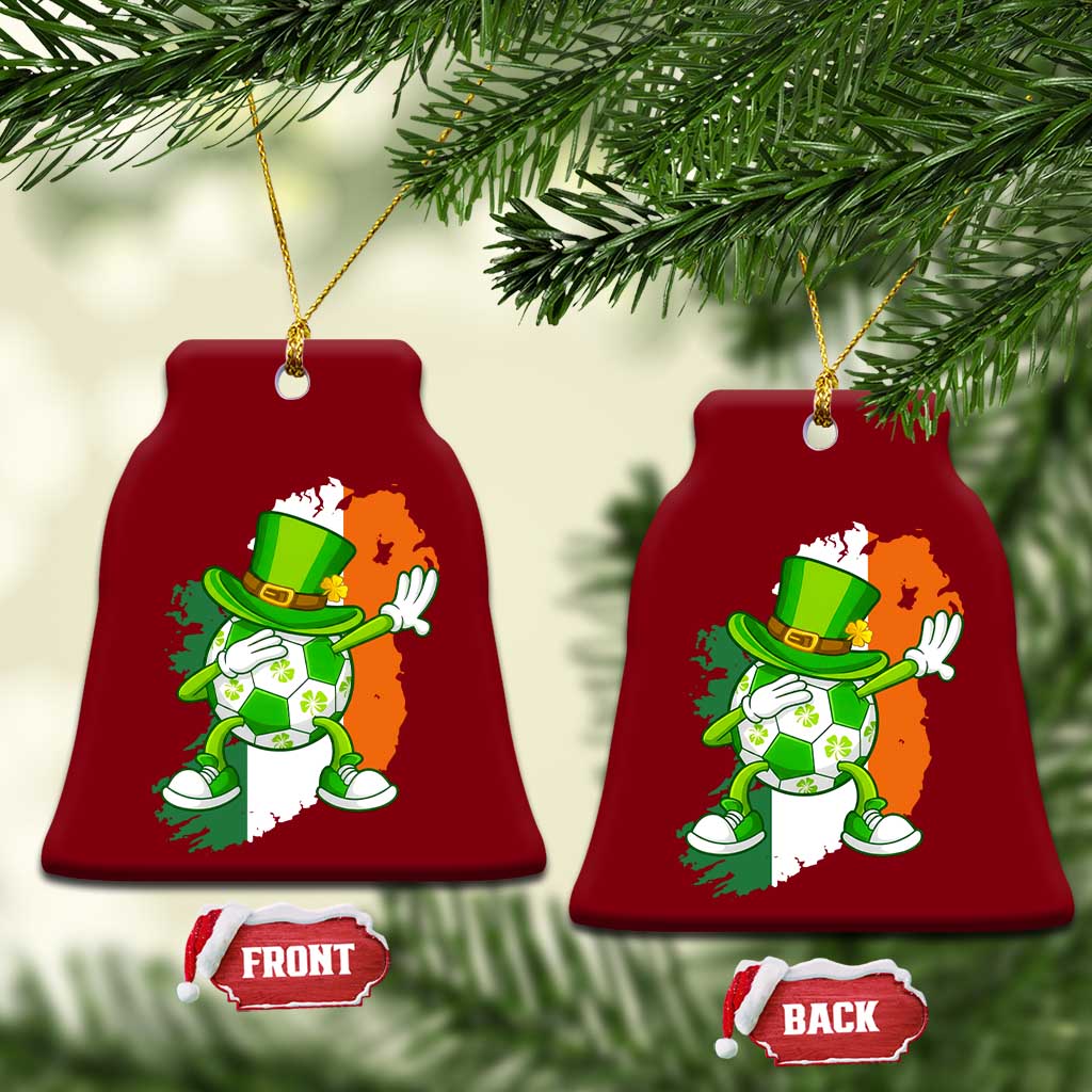 Funny Dabbing Soccer Ball Ceramic Ornament St Patricks Day TS12 Print Your Wear