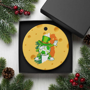 Funny Dabbing Soccer Ball Ceramic Ornament St Patricks Day TS12 1pc Yellow Cheese Print Your Wear