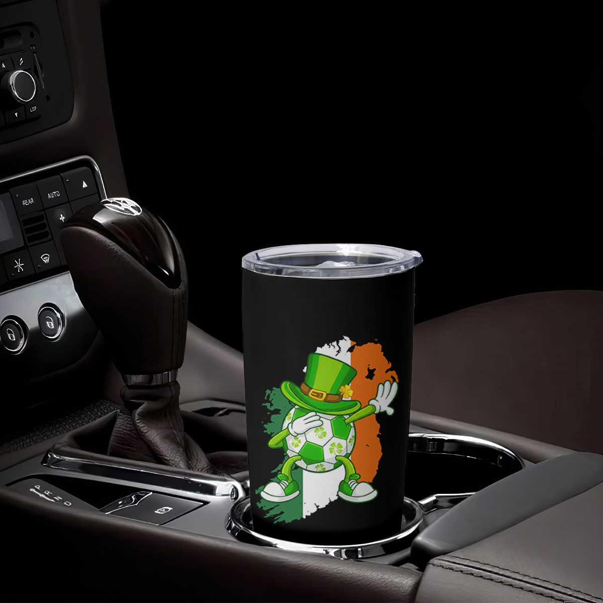Funny Dabbing Soccer Ball Tumbler Cup St Patricks Day TS12 Print Your Wear