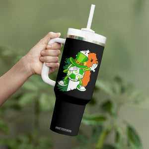 Funny Dabbing Soccer Ball Tumbler With Handle St Patricks Day TS12 Print Your Wear