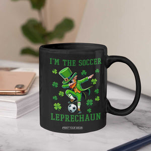 I Am The Soccer Leprechaun Coffee Mug Funny Irish Soccer TS12 Print Your Wear