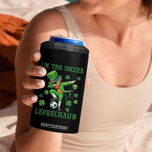 I Am The Soccer Leprechaun 4 in 1 Can Cooler Tumbler Funny Irish Soccer TS12 Print Your Wear