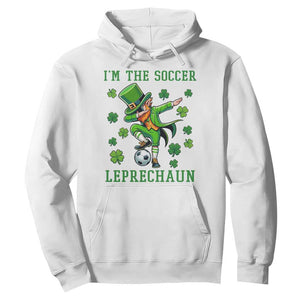 I Am The Soccer Leprechaun Hoodie Funny Irish Soccer TS12 White Print Your Wear
