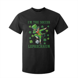 I Am The Soccer Leprechaun T Shirt For Kid Funny Irish Soccer TS12 Black Print Your Wear