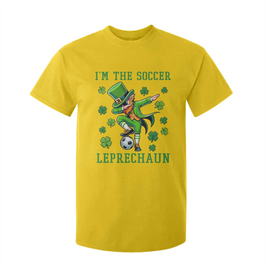 I Am The Soccer Leprechaun T Shirt For Kid Funny Irish Soccer TS12 Daisy Print Your Wear