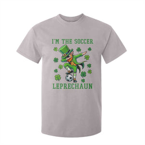 I Am The Soccer Leprechaun T Shirt For Kid Funny Irish Soccer TS12 Ice Gray Print Your Wear
