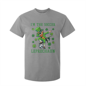 I Am The Soccer Leprechaun T Shirt For Kid Funny Irish Soccer TS12 Sport Gray Print Your Wear