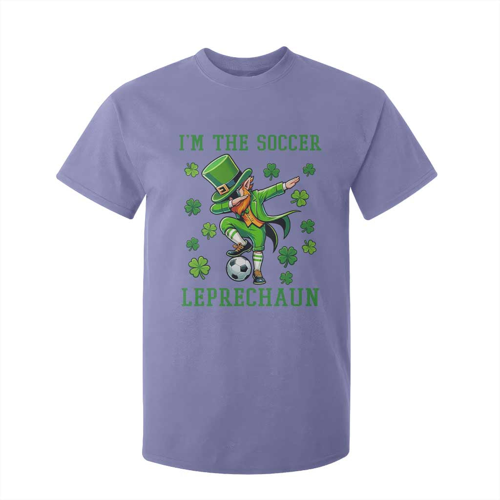 I Am The Soccer Leprechaun T Shirt For Kid Funny Irish Soccer TS12 Violet Print Your Wear
