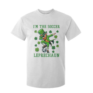 I Am The Soccer Leprechaun T Shirt For Kid Funny Irish Soccer TS12 White Print Your Wear