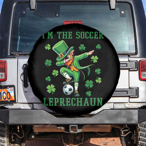 I Am The Soccer Leprechaun Spare Tire Cover Funny Irish Soccer TS12 No hole Black Print Your Wear