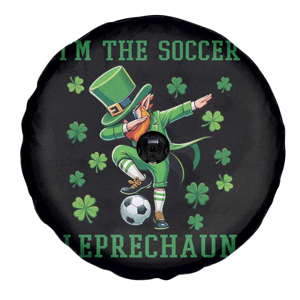 I Am The Soccer Leprechaun Spare Tire Cover Funny Irish Soccer TS12 Print Your Wear