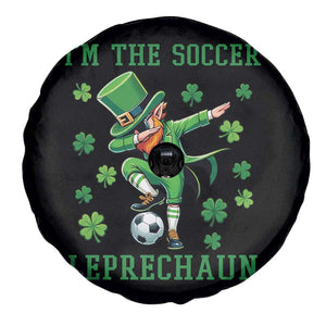 I Am The Soccer Leprechaun Spare Tire Cover Funny Irish Soccer TS12 Print Your Wear