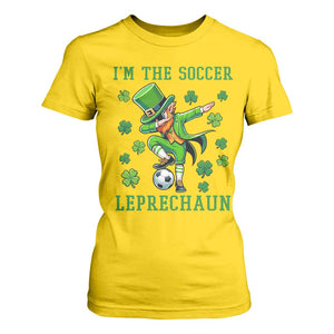 I Am The Soccer Leprechaun T Shirt For Women Funny Irish Soccer TS12 Daisy Print Your Wear