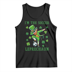 I Am The Soccer Leprechaun Tank Top Funny Irish Soccer TS12 Black Print Your Wear