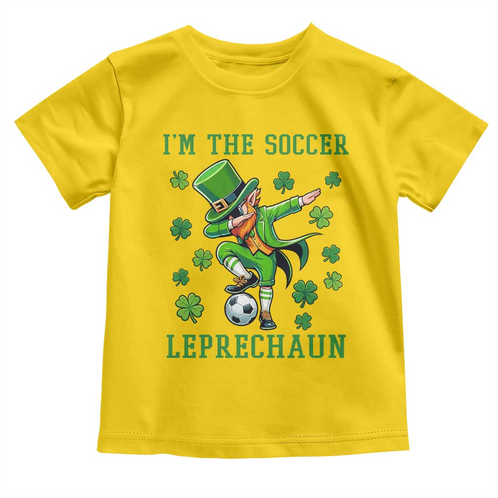 I Am The Soccer Leprechaun Toddler T Shirt Funny Irish Soccer TS12 Daisy Print Your Wear