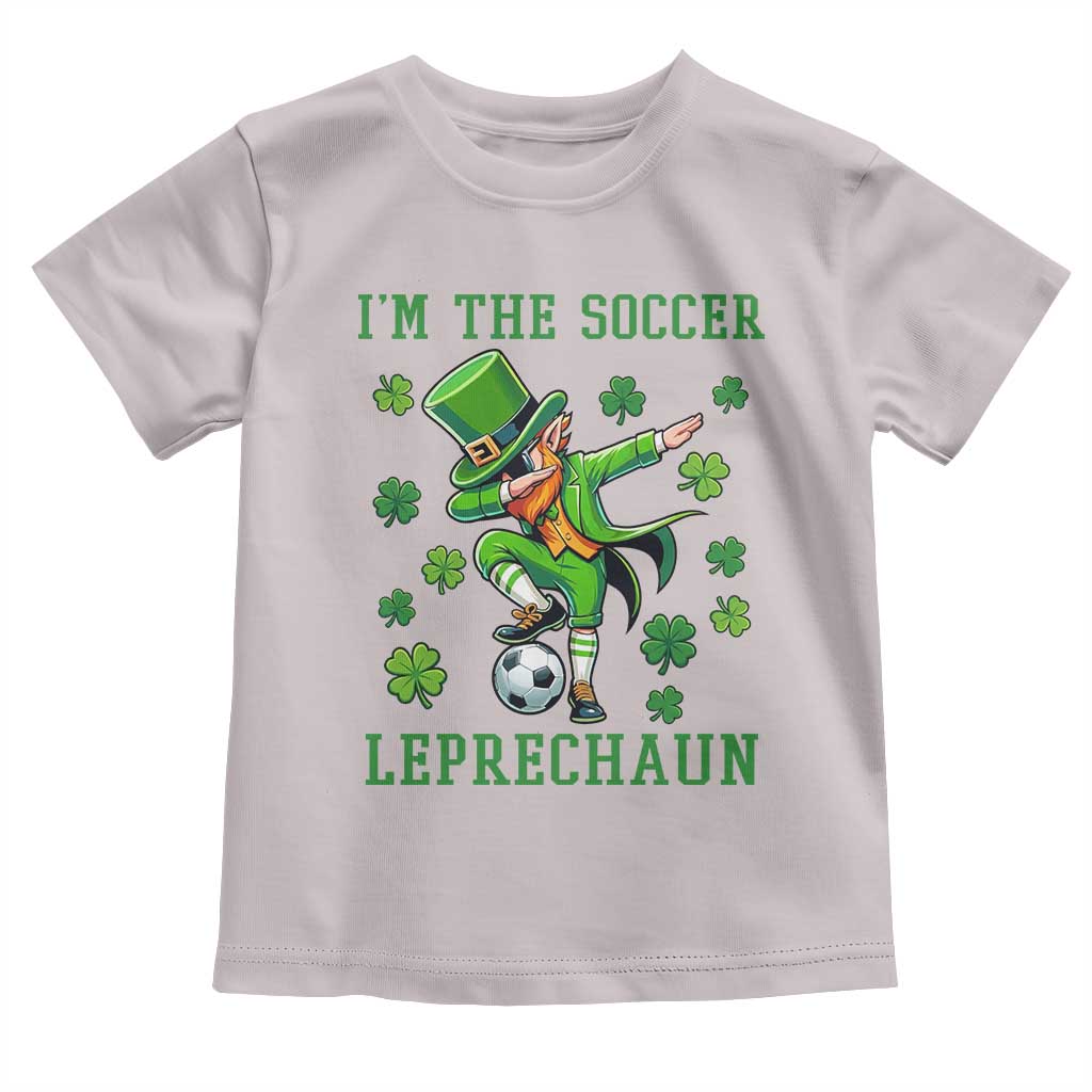 I Am The Soccer Leprechaun Toddler T Shirt Funny Irish Soccer TS12 Ice Gray Print Your Wear