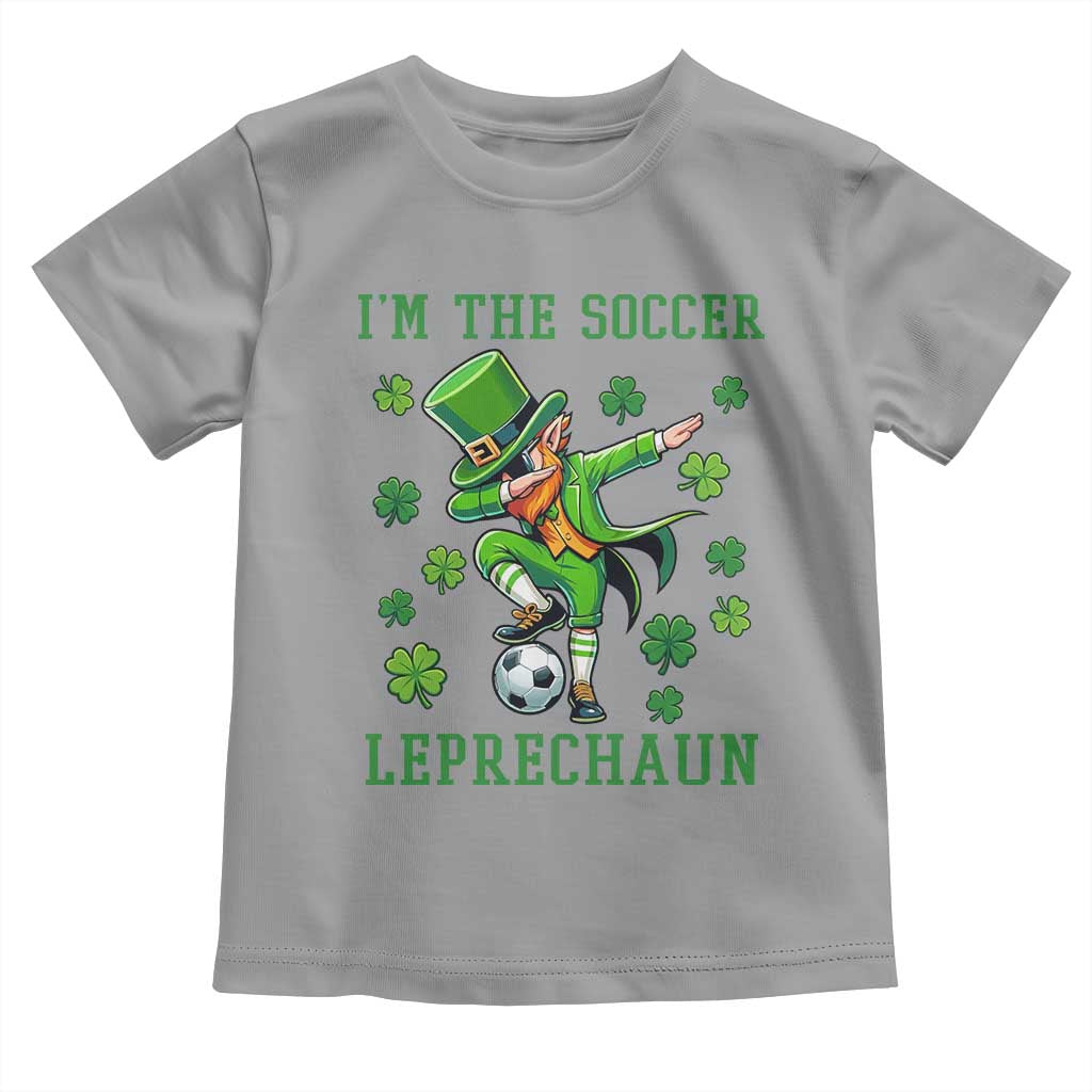 I Am The Soccer Leprechaun Toddler T Shirt Funny Irish Soccer TS12 Sport Gray Print Your Wear