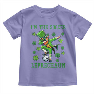 I Am The Soccer Leprechaun Toddler T Shirt Funny Irish Soccer TS12 Violet Print Your Wear