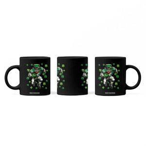 Leprechaun Football Dabbing Pose Coffee Mug Lucky Irish Gift TS12 Print Your Wear