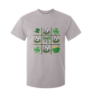 St Patricks Day Soccer T Shirt For Kid Irish Pride Gift TS12 Ice Gray Print Your Wear
