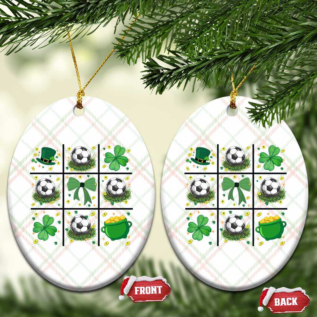 St Patricks Day Soccer Ceramic Ornament Irish Pride Gift TS12 Print Your Wear