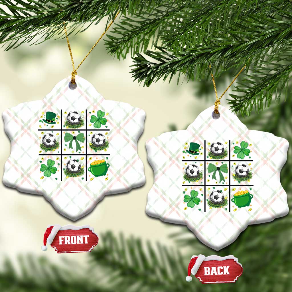 St Patricks Day Soccer Ceramic Ornament Irish Pride Gift TS12 Print Your Wear