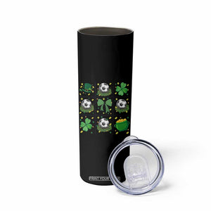 St Patricks Day Soccer Skinny Tumbler Irish Pride Gift TS12 Print Your Wear