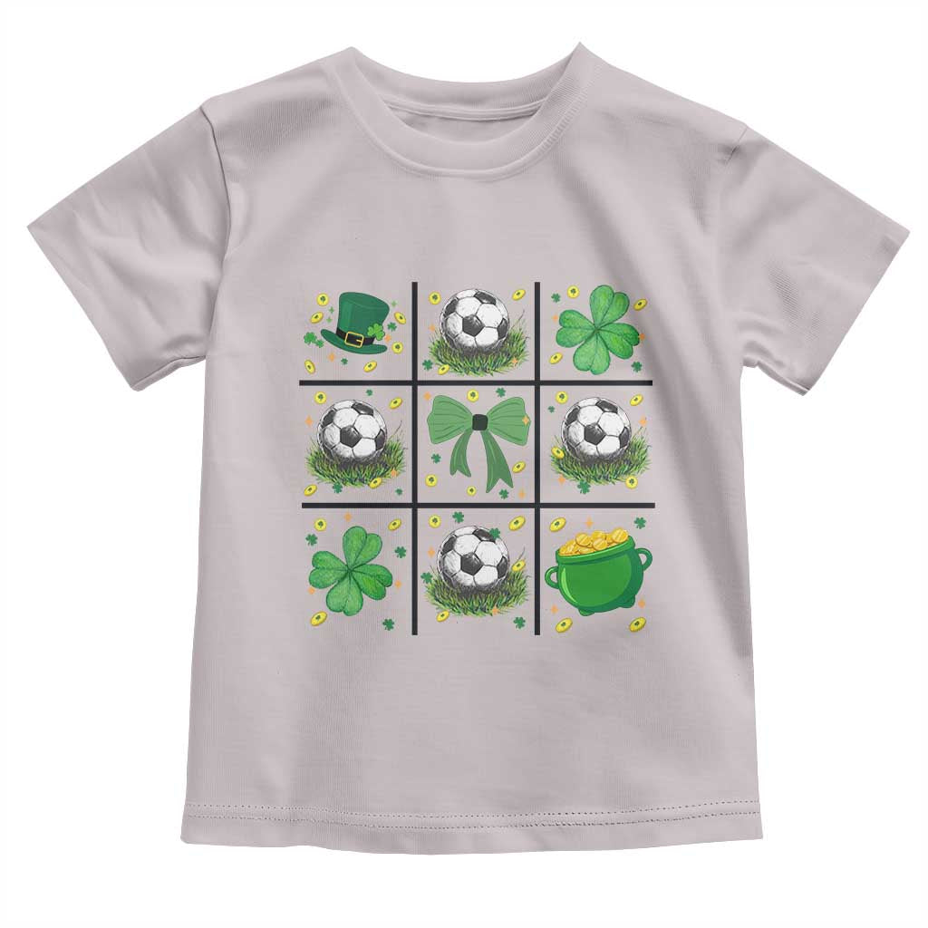 St Patricks Day Soccer Toddler T Shirt Irish Pride Gift TS12 Ice Gray Print Your Wear