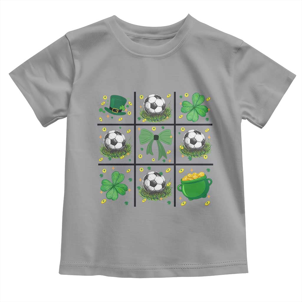 St Patricks Day Soccer Toddler T Shirt Irish Pride Gift TS12 Sport Gray Print Your Wear