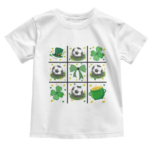 St Patricks Day Soccer Toddler T Shirt Irish Pride Gift TS12 White Print Your Wear