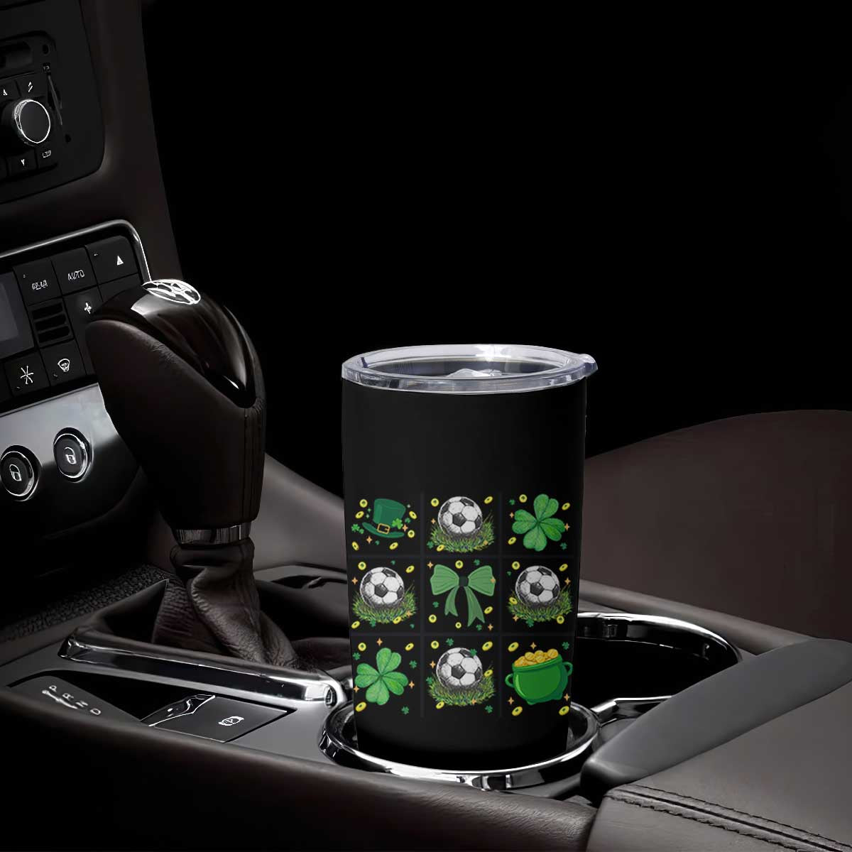St Patricks Day Soccer Tumbler Cup Irish Pride Gift TS12 Print Your Wear