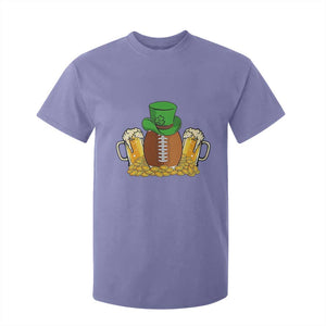 Funny Leprechaun Hat American Football T Shirt For Kid TS12 Violet Print Your Wear