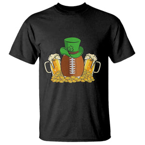 Funny Leprechaun Hat American Football T Shirt TS12 Black Print Your Wear