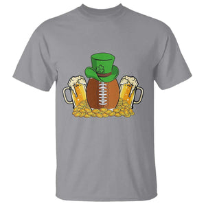 Funny Leprechaun Hat American Football T Shirt TS12 Sport Gray Print Your Wear