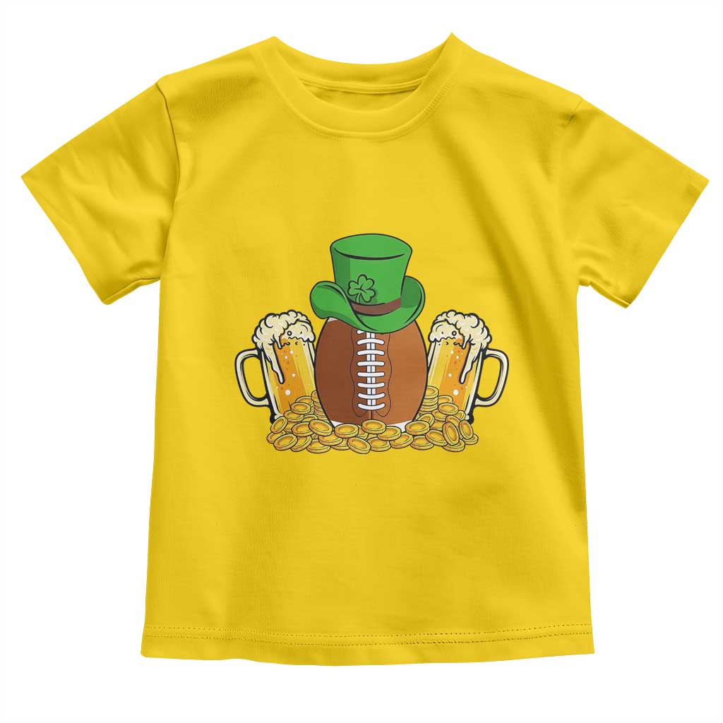 Funny Leprechaun Hat American Football Toddler T Shirt TS12 Daisy Print Your Wear