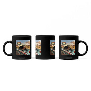 Funny Route Highway 66 Cat Lover Coffee Mug Mother Road Travel Gift TS12 Print Your Wear