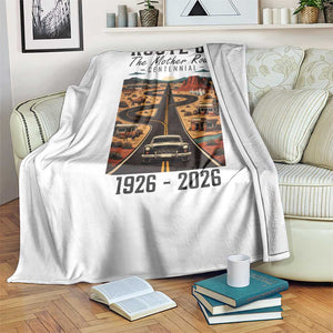 Route Highway 66 Mother Road Throw Blanket Vintage Distressed Road Trip Adventure TS12 Print Your Wear