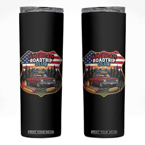 Route Highway 66 Skinny Tumbler Vintage American Roadtrip Club Road Trip TS12 Black Print Your Wear