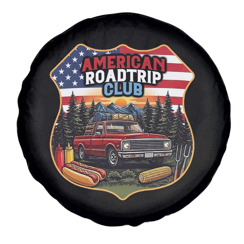 Route Highway 66 Spare Tire Cover Vintage American Roadtrip Club Road Trip TS12 Print Your Wear