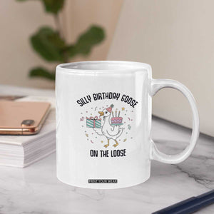 Funny Silly Goose On The Loose Coffee Mug Birthday Party Gift TS12 Print Your Wear