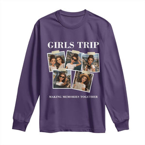 Funny Doll Face Meme Girls Trip Long Sleeve Shirt Travel Squad Bestie Gift