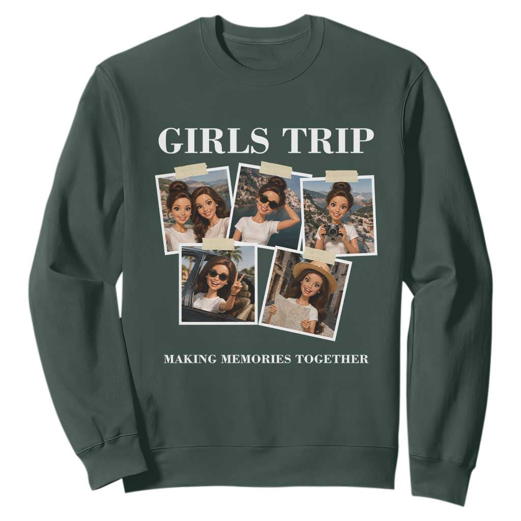 Funny Doll Face Meme Girls Trip Sweatshirt Travel Squad Bestie Gift