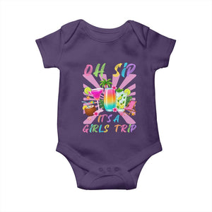 Oh Sip It Is A Girls Trip Baby Onesie Funny Besties Vacation