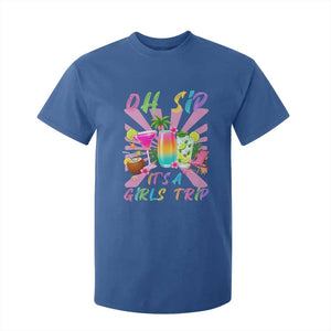 Oh Sip It Is A Girls Trip T Shirt For Kid Funny Besties Vacation