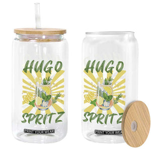Hugo Spritz Glass Can Funny Tropical Cocktail Vacation TS12 Print Your Wear