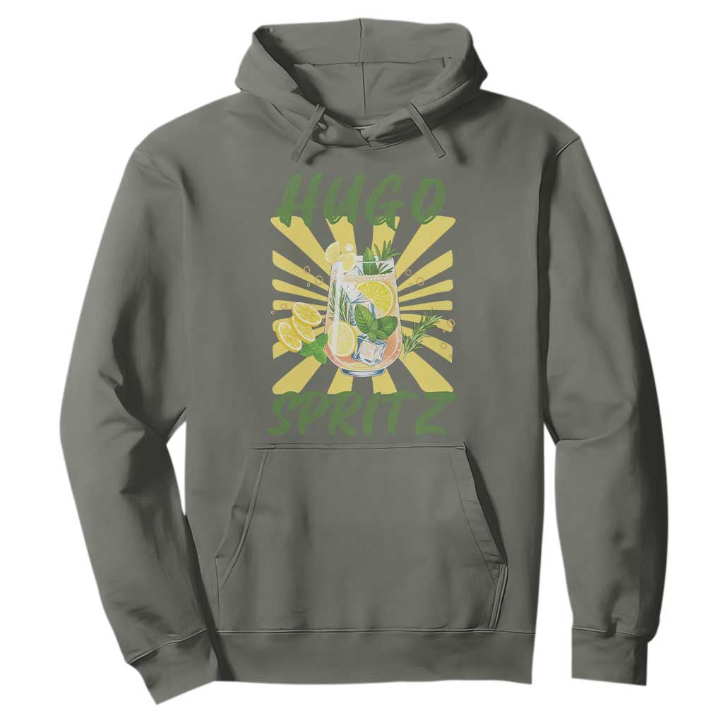Hugo Spritz Hoodie Funny Tropical Cocktail Vacation