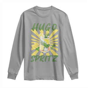 Hugo Spritz Long Sleeve Shirt Funny Tropical Cocktail Vacation