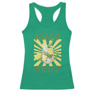 Hugo Spritz Racerback Tank Top Funny Tropical Cocktail Vacation