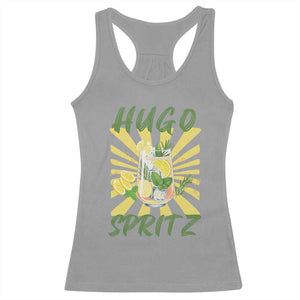 Hugo Spritz Racerback Tank Top Funny Tropical Cocktail Vacation