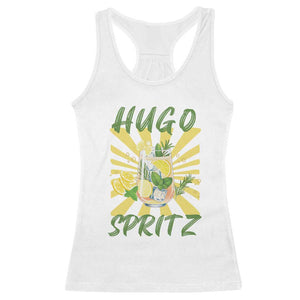 Hugo Spritz Racerback Tank Top Funny Tropical Cocktail Vacation